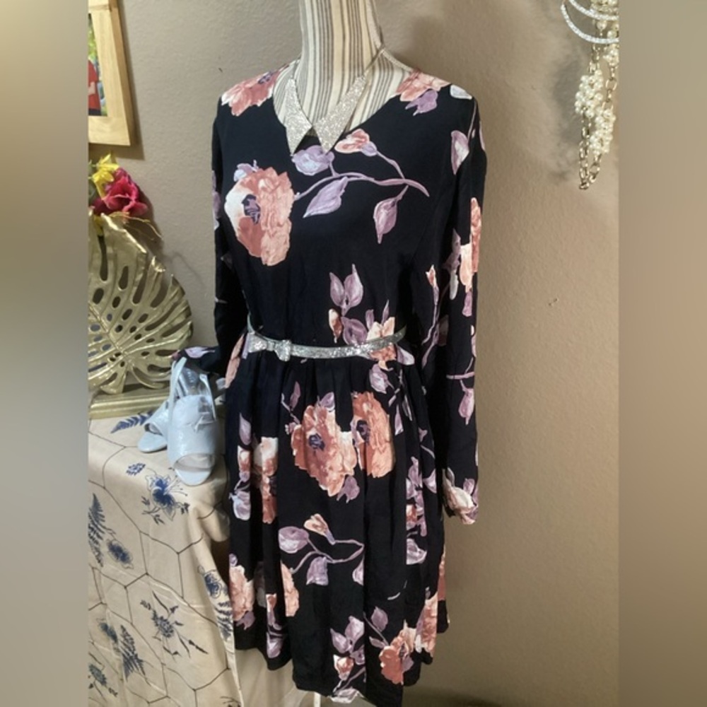 CLASIC WOMEN BOHO FLORAL DRESS